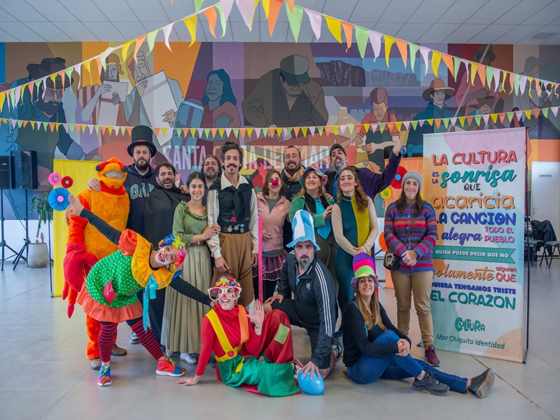 Mar Chiquita vive las vacaciones de invierno con un Circo Criollo itinerante